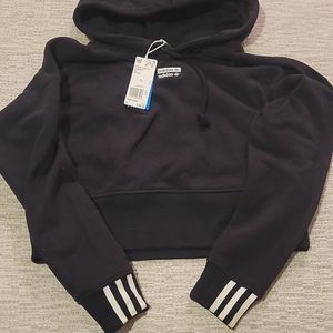 Adidas cropped hoodie